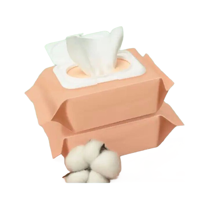 Eco-Friendly Spunlace Non-Woven Wet Wipes with Aloe Vera Extract for Sensitive Skin