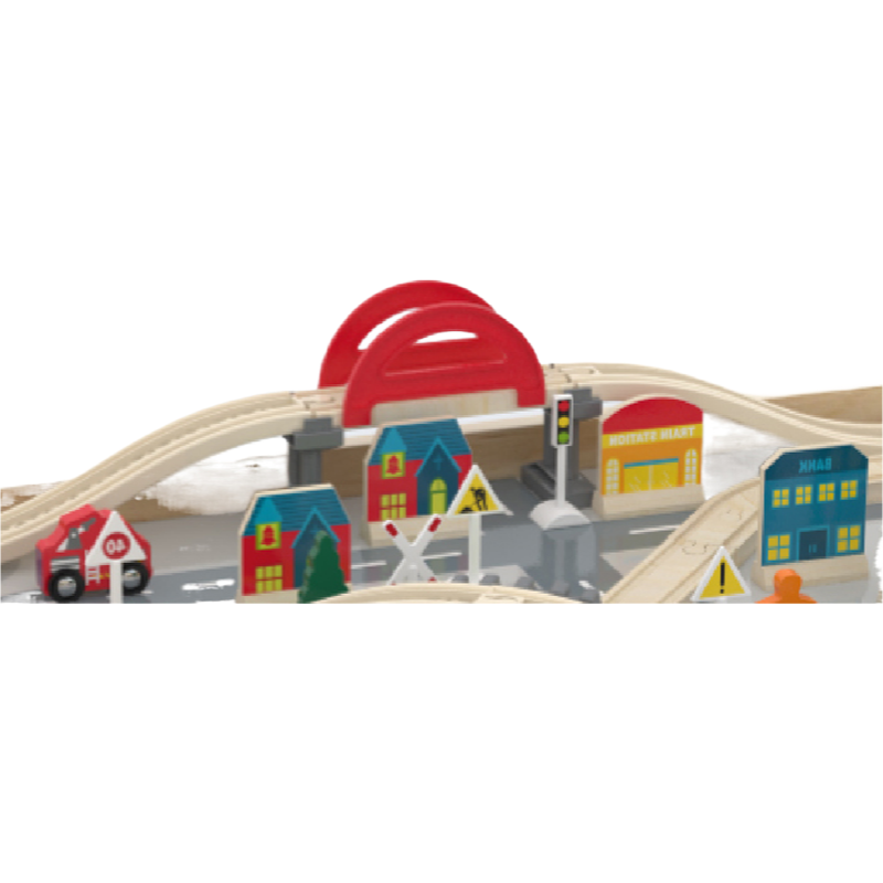 Customized Wooden Train Track Toys Supplier - Non-Toxic Role Play Toys for Children