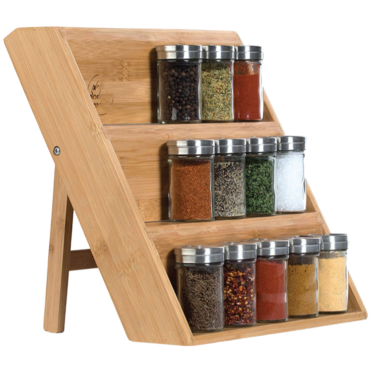 Eco-Friendly Bamboo Kitchen Storage Rack Supplier for Bulk Orders and Retail