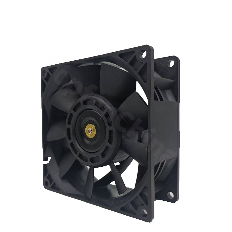 Waterproof IP68 EC Axial Fan 92mm - 24W 115V/220V DC Ventilation Fan with PWM Speed Control
