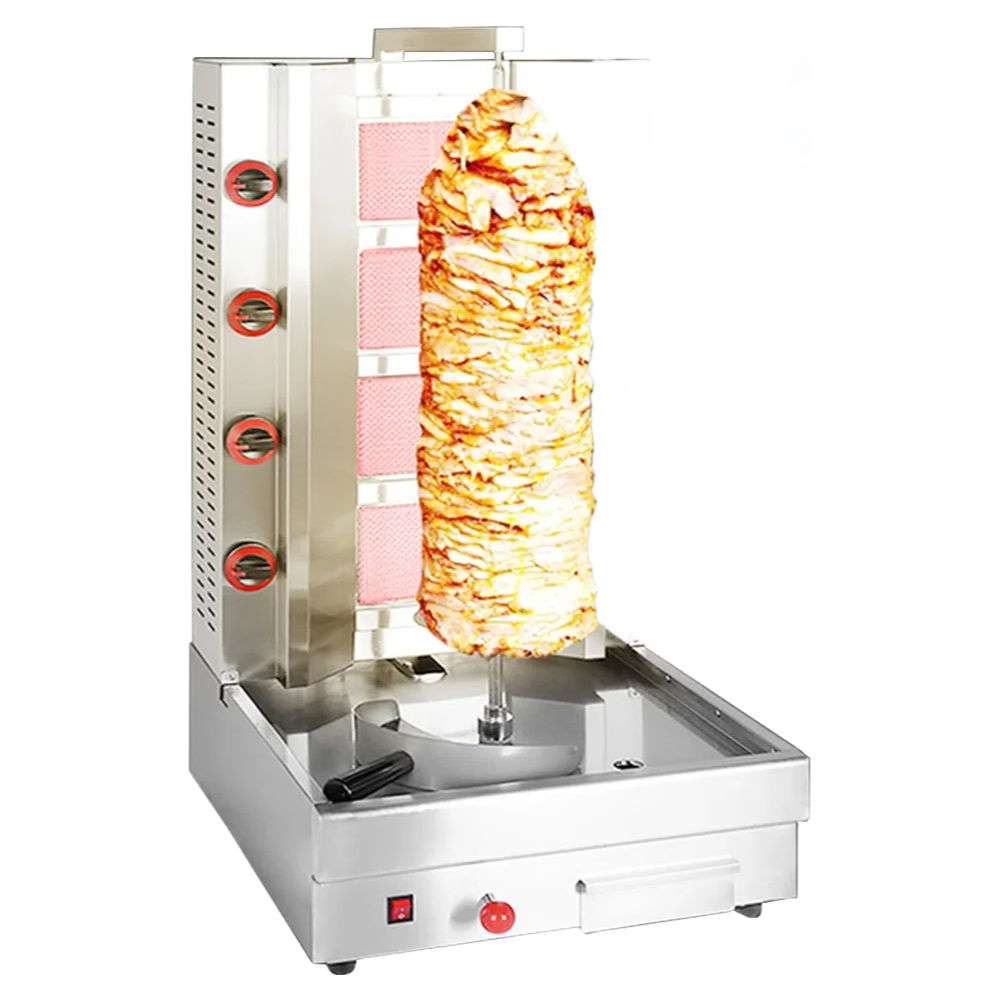 High-Quality Stainless Steel Barbecue Machine for Outdoor Commercial Use with Flame Safety Device