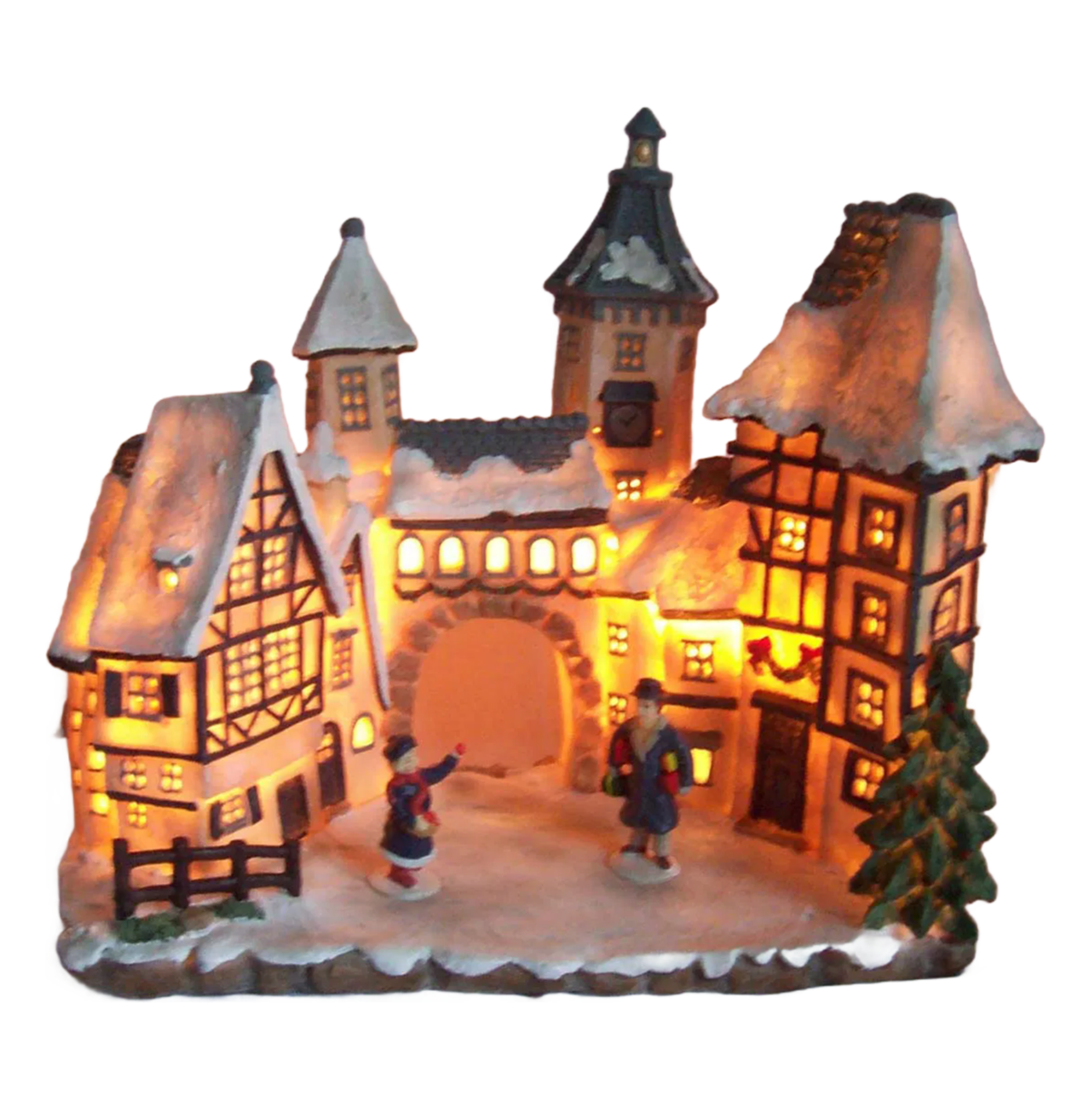 Wholesale Custom Christmas Village Decorations - Ceramic Resin Wooden Metal Glass Houses