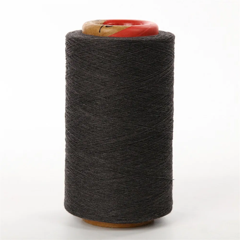 Eco-Friendly Recycled Cotton Polyester Blend Yarn for Textile Manufacturing and Crafts