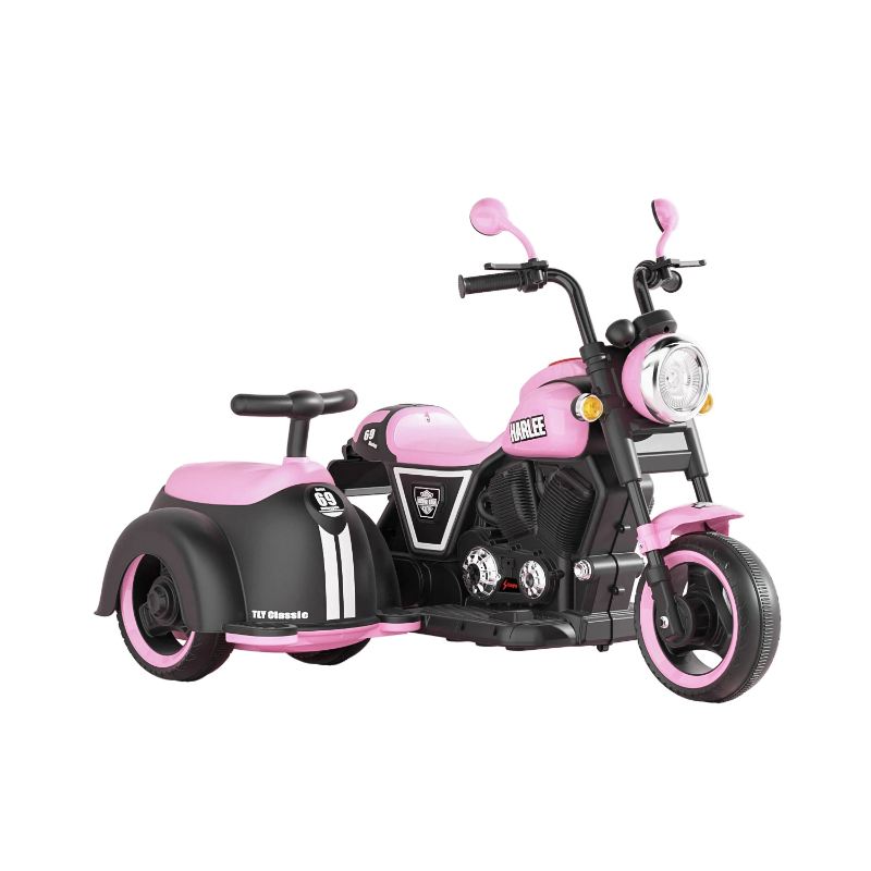 High Quality Kids Electric Motorcycle Toy - Double Seat Steel Frame Ride-On Vehicle for Children