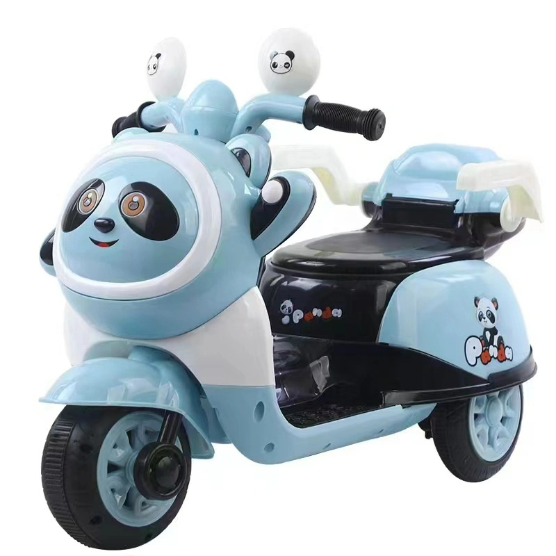 Premium Panda Electric Tricycle for Kids - Safe Steel Construction Toy Vehicle
