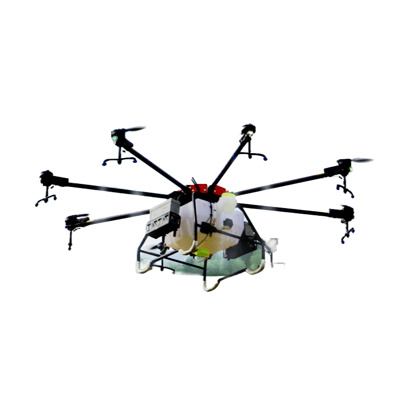 HF T72 8-Rotor Agricultural Spraying Drone with 72L Tank for Large-Scale Farming Operations