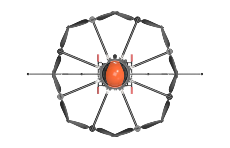 Customizable TTA M6E1 Farming Drone for Pesticide, Fertilizer, and Seed Spraying in Large Fields