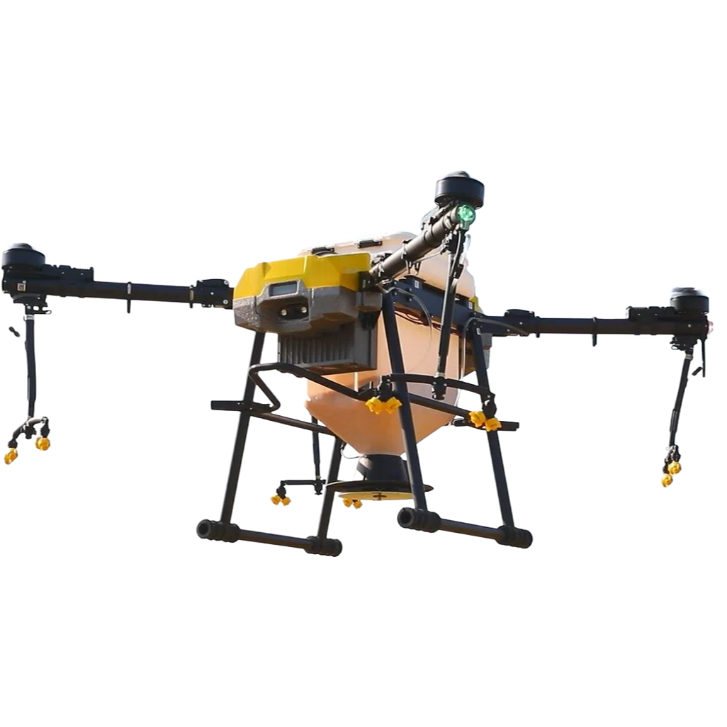 Foldable 40L Pesticide Spraying Drone for Farms | Autonomous Flight & Obstacle Avoidance
