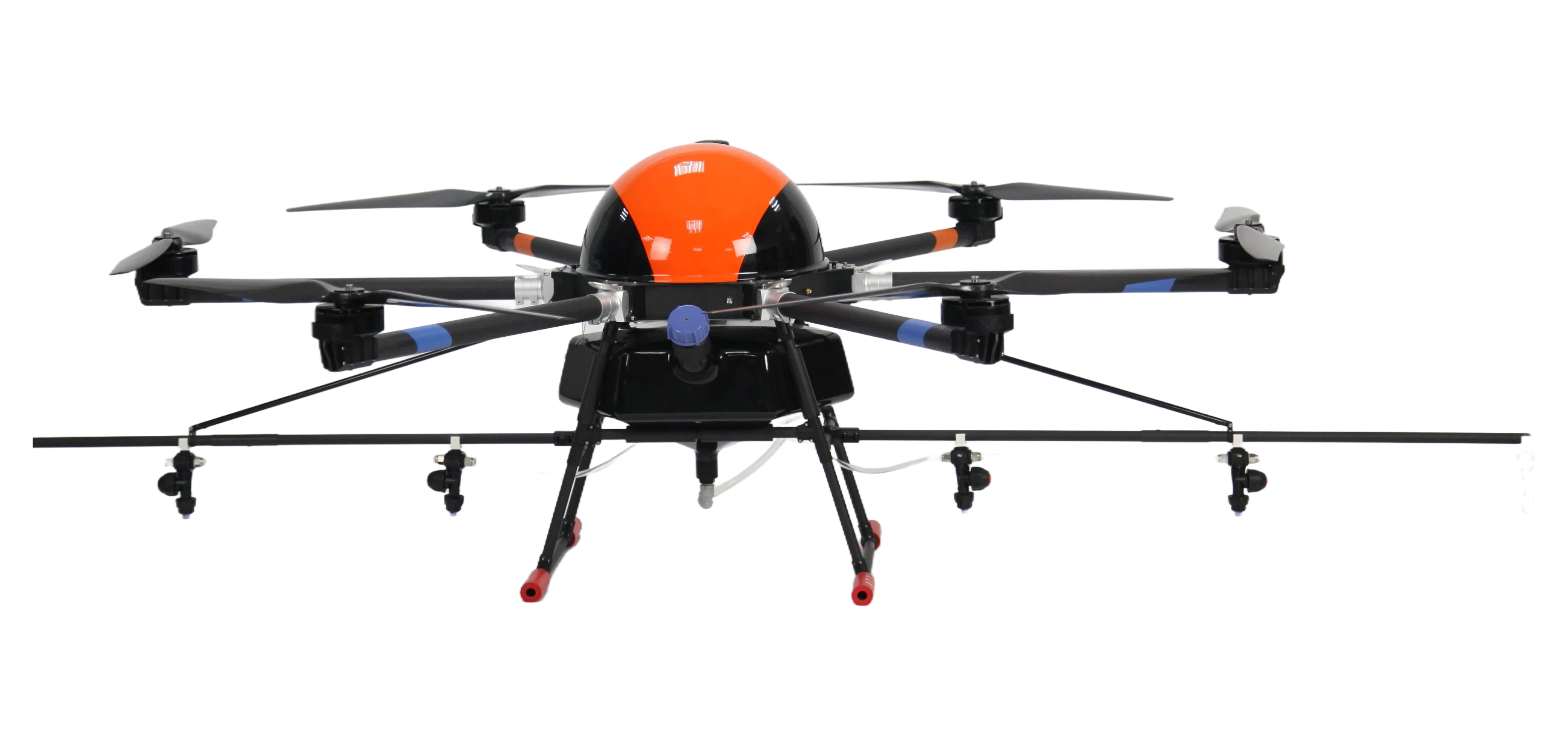 Waterproof Agricultural Spraying UAV with Quick Release Design and 360° LED Lighting