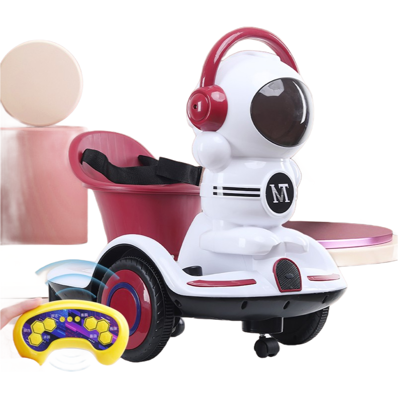 Factory Supply PP Material Children's Drift Balance Electric Car Toy with Water Flow Light