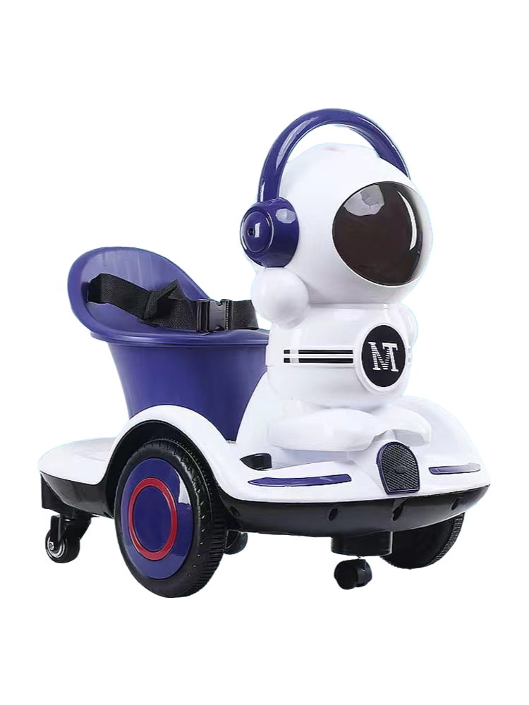 Factory Supply PP Material Children's Drift Balance Electric Car Toy with Water Flow Light