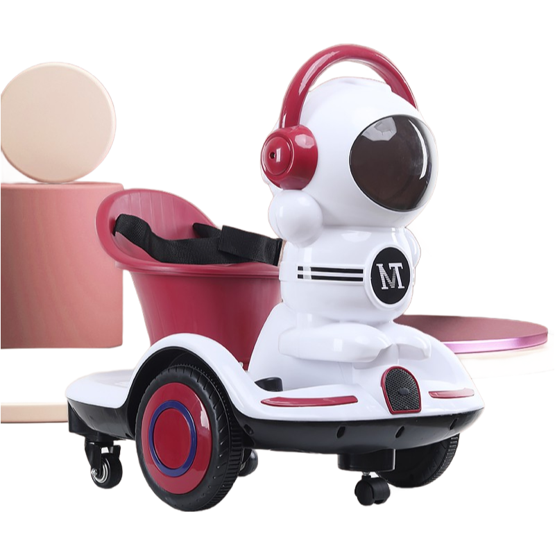 Factory Supply PP Material Children's Drift Balance Electric Car Toy with Water Flow Light