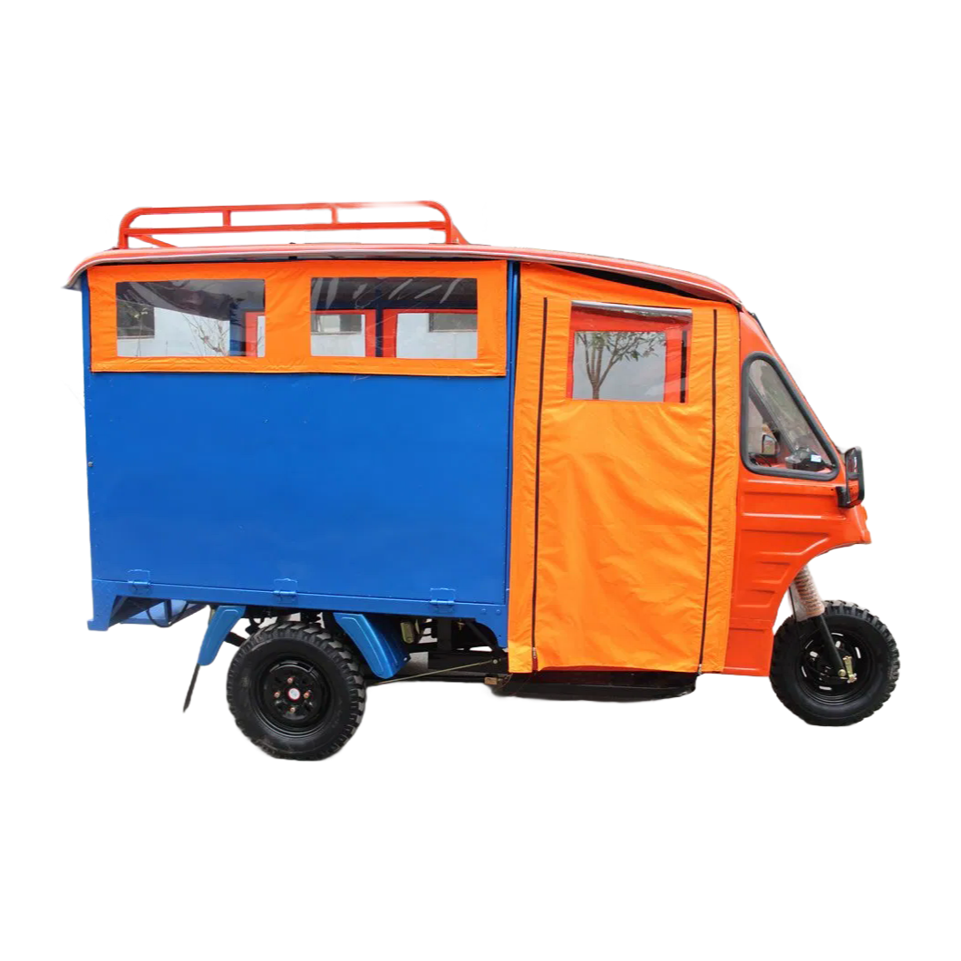 Customizable 250CC Gasoline Powered Tricycle with 4.5-12 Tires and 2950mm Wheelbase