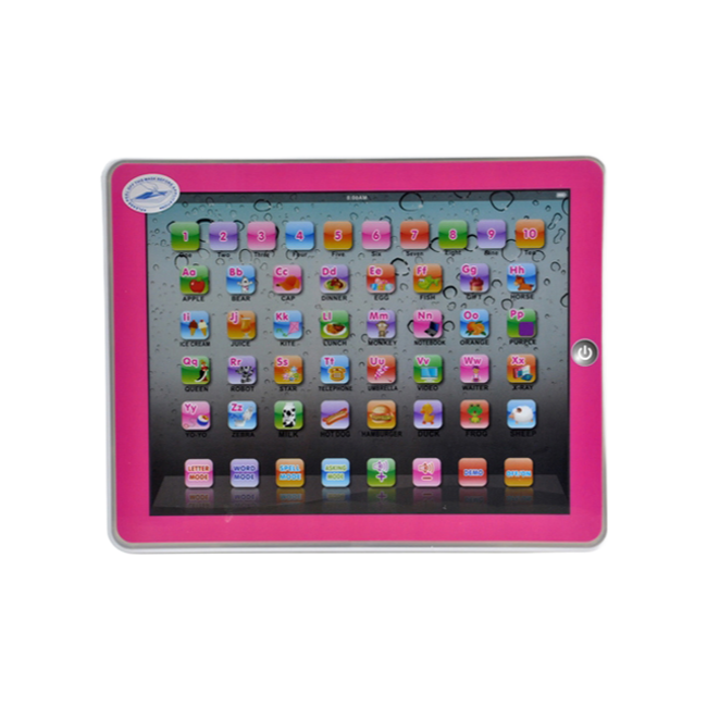 English ABC iPad for Kids - Interactive Learning Machine Toy with Touch Screen | Educational Electronic Device for Children 3-8 Years