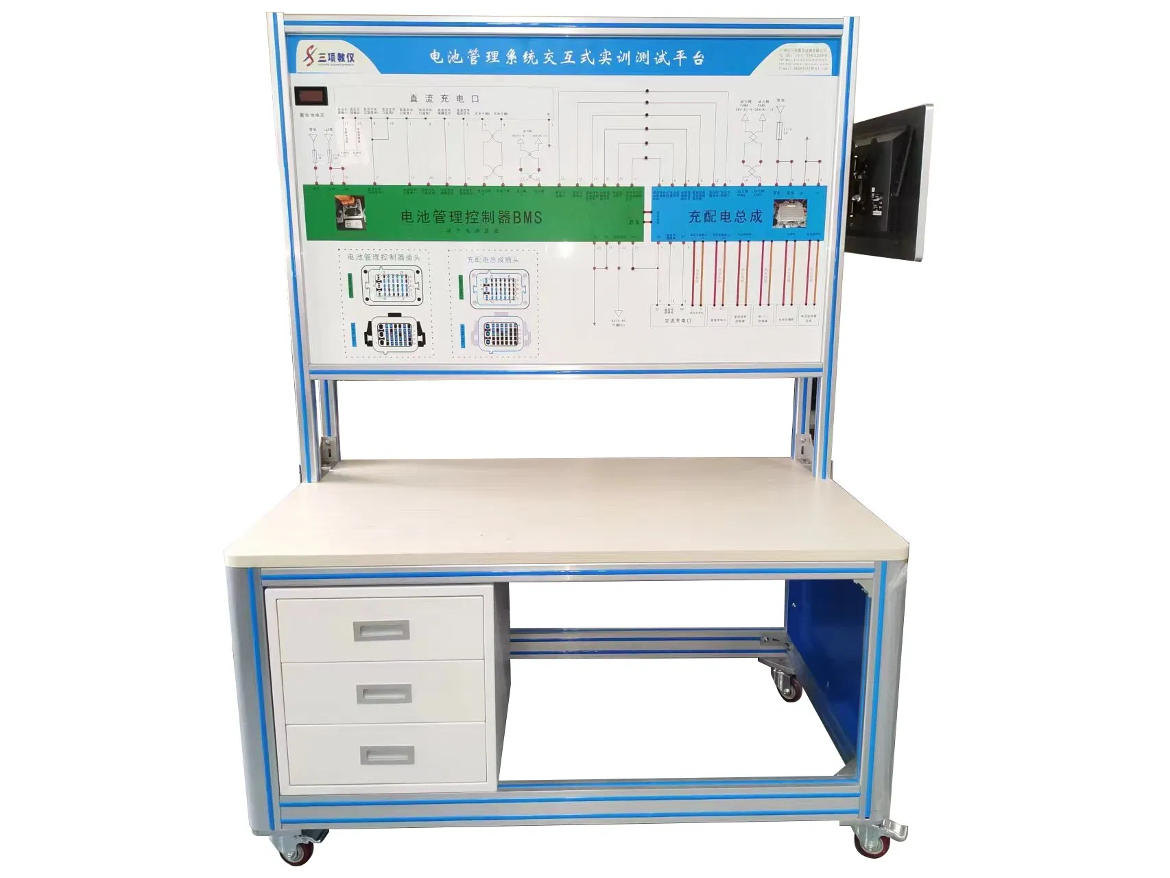 High-Quality Pure Electric Vehicle Online Testing Comprehensive Training Platform for Automotive Education