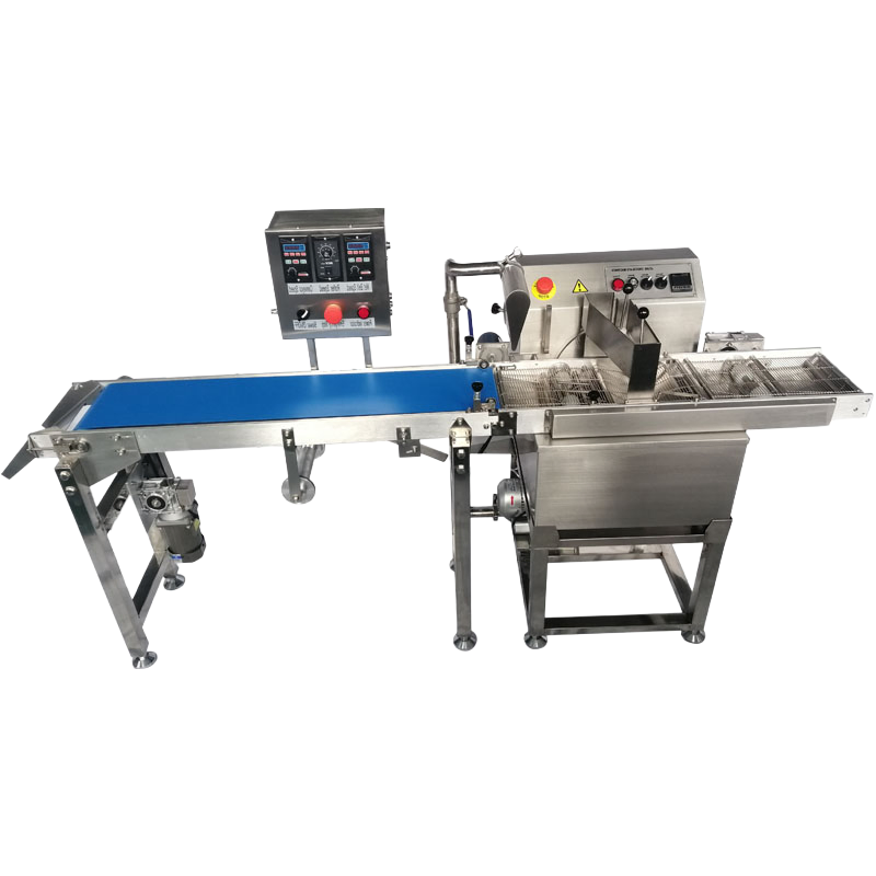 Industrial Chocolate Enrobing Equipment for Bakeries & Confectionery - 8-60kg/h Capacity