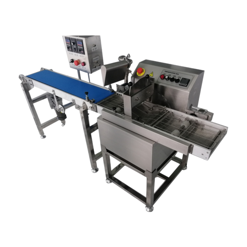 Industrial Chocolate Enrobing Equipment for Bakeries & Confectionery - 8-60kg/h Capacity