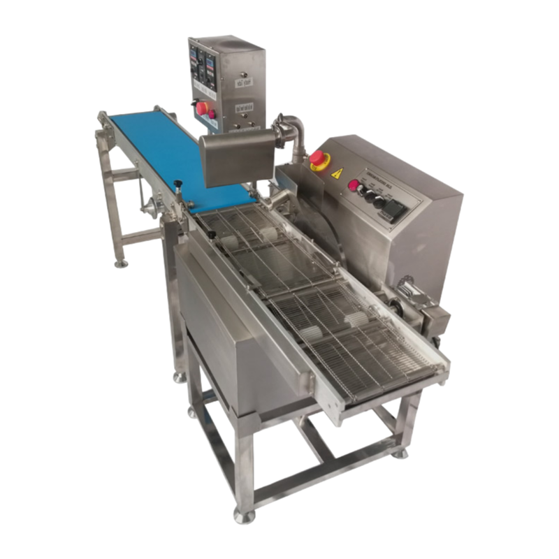 Industrial Chocolate Enrobing Equipment for Bakeries & Confectionery - 8-60kg/h Capacity