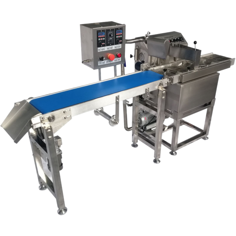 Industrial Chocolate Enrobing Equipment for Bakeries & Confectionery - 8-60kg/h Capacity