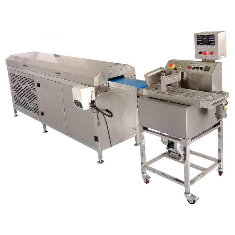 Industrial Chocolate Enrobing Equipment for Bakeries & Confectionery - 8-60kg/h Capacity