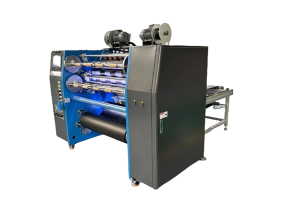 Wholesale TTR Slitting Equipment with Magnetic Clip Blades and Semi-Auto Leader Table for Efficiency