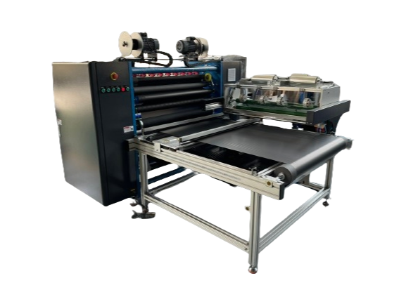 Wholesale TTR Slitting Equipment with Magnetic Clip Blades and Semi-Auto Leader Table for Efficiency