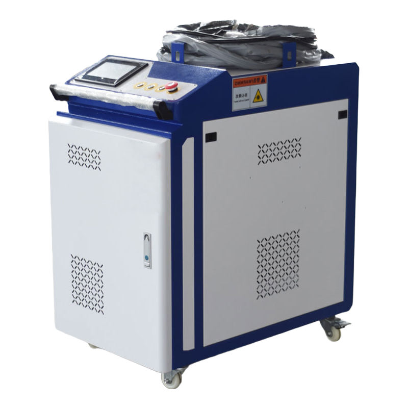 Industrial Grade 3-in-1 Fiber Laser Welder with Auto Wire Feeder and Water Chiller