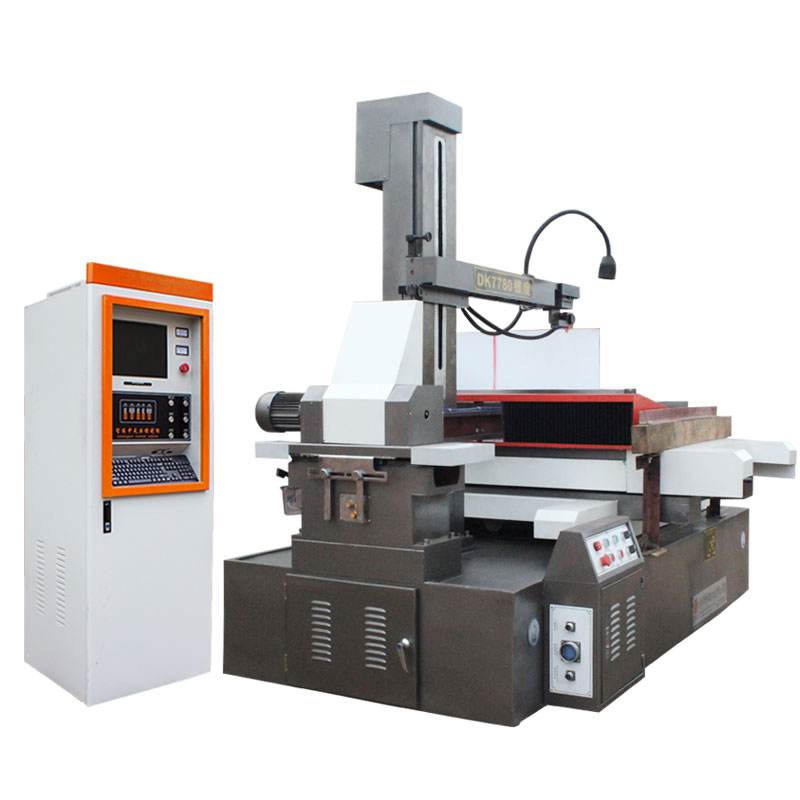 Automatic DK7725 EDM Wire Cutting Machine with ±6°/80mm Max Taper Angle
