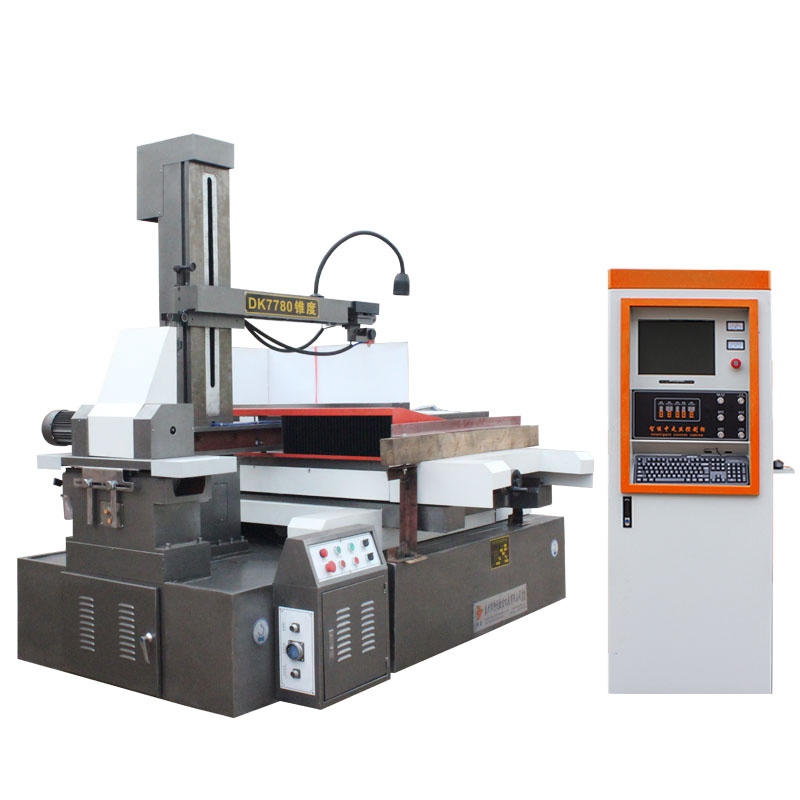 Automatic DK7725 EDM Wire Cutting Machine with ±6°/80mm Max Taper Angle