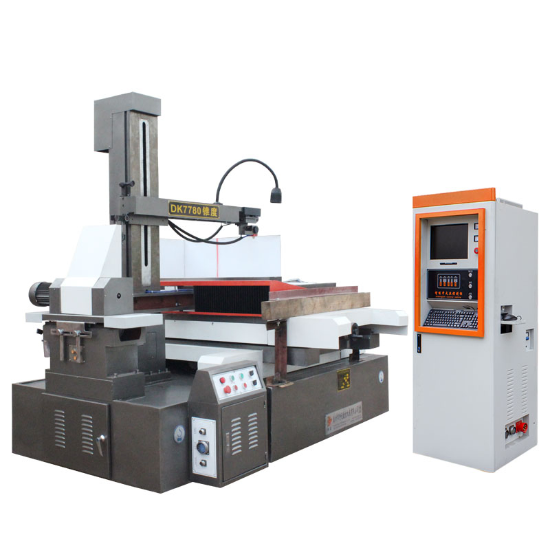 Automatic DK7725 EDM Wire Cutting Machine with ±6°/80mm Max Taper Angle