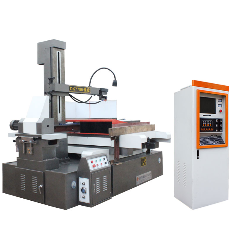 Automatic DK7725 EDM Wire Cutting Machine with ±6°/80mm Max Taper Angle