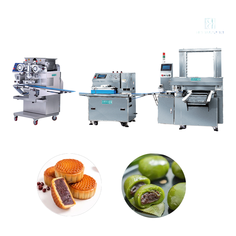 Automated Mooncake Dough Handling Equipment with 304 Stainless Steel Construction | OEM Available