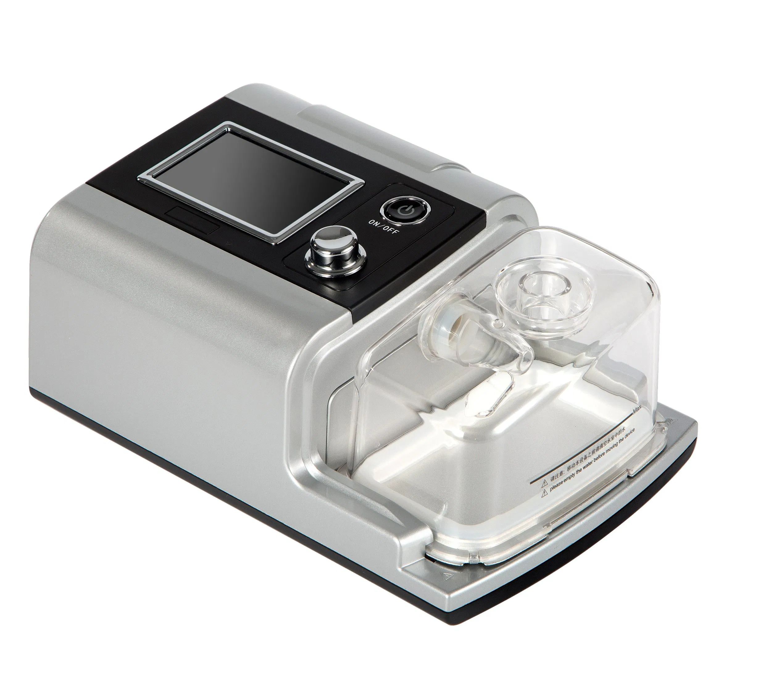 Professional CPAP/BiPAP Machine for OSA - Adjustable Pressure & Temperature Settings