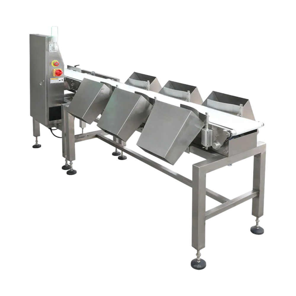 High Precision Touch Screen Belt Conveyor Weight Checker for Industrial Sorting Applications