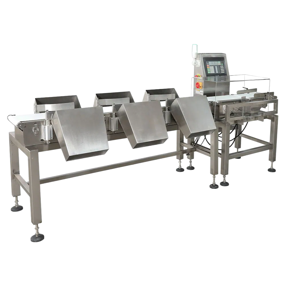 High Precision Touch Screen Belt Conveyor Weight Checker for Industrial Sorting Applications
