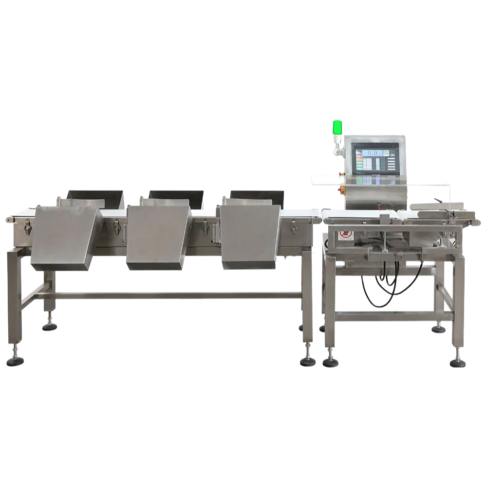 High Precision Touch Screen Belt Conveyor Weight Checker for Industrial Sorting Applications