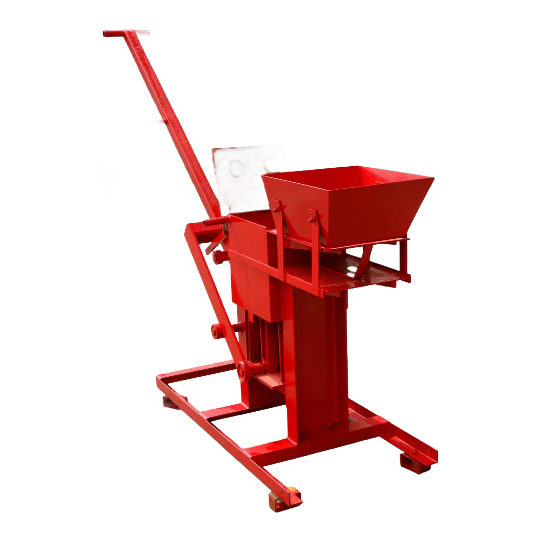 Factory Direct RL2-40 Interlocking Brick Maker with 2PCS/Mould Capacity