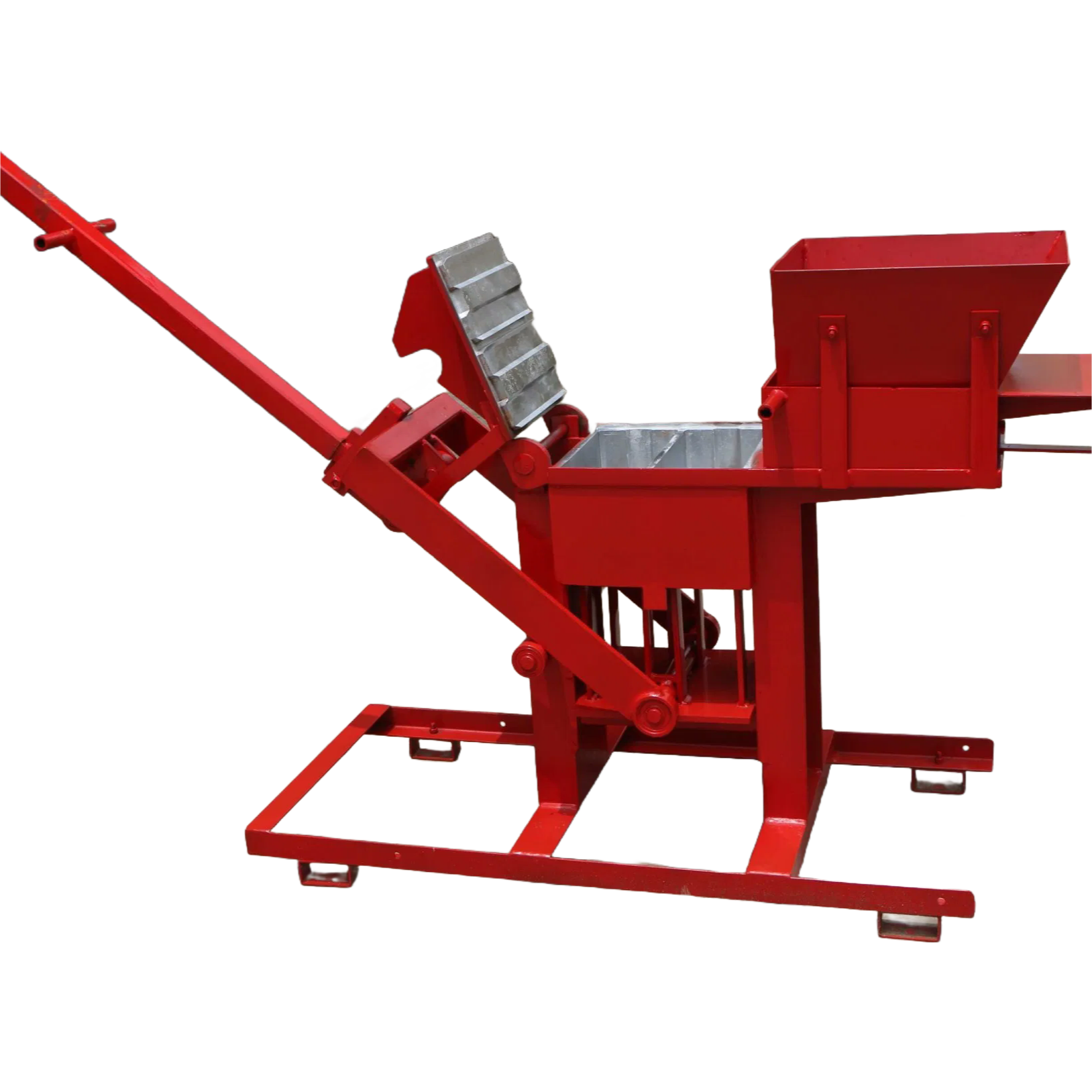 Factory Direct RL2-40 Interlocking Brick Maker with 2PCS/Mould Capacity