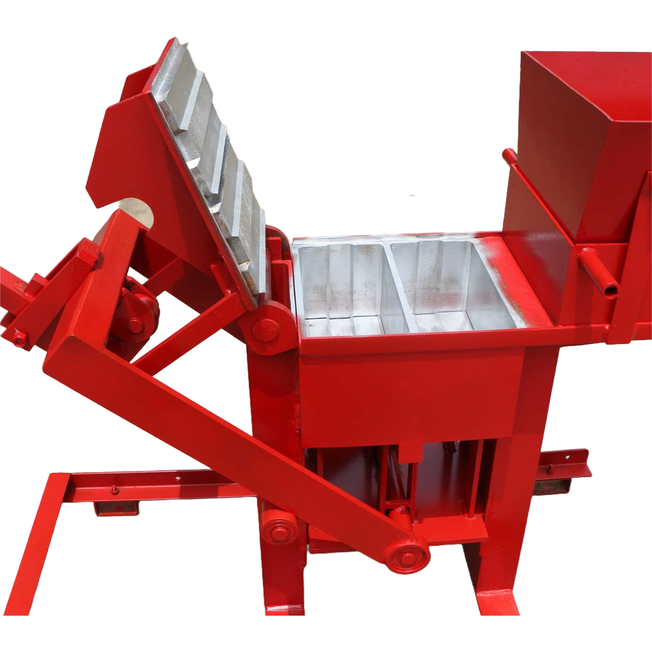 Factory Direct RL2-40 Interlocking Brick Maker with 2PCS/Mould Capacity