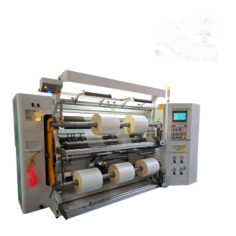 High Speed Matte Foil Slitter Rewinder Machine for Film & Foil Processing 1300mm Max Width