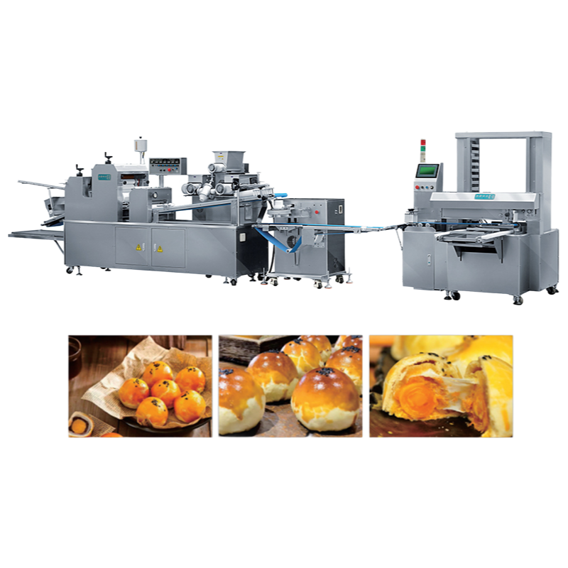 Industrial Food Processing Machine for Egg Yolk & Pineapple Pastry Production Line