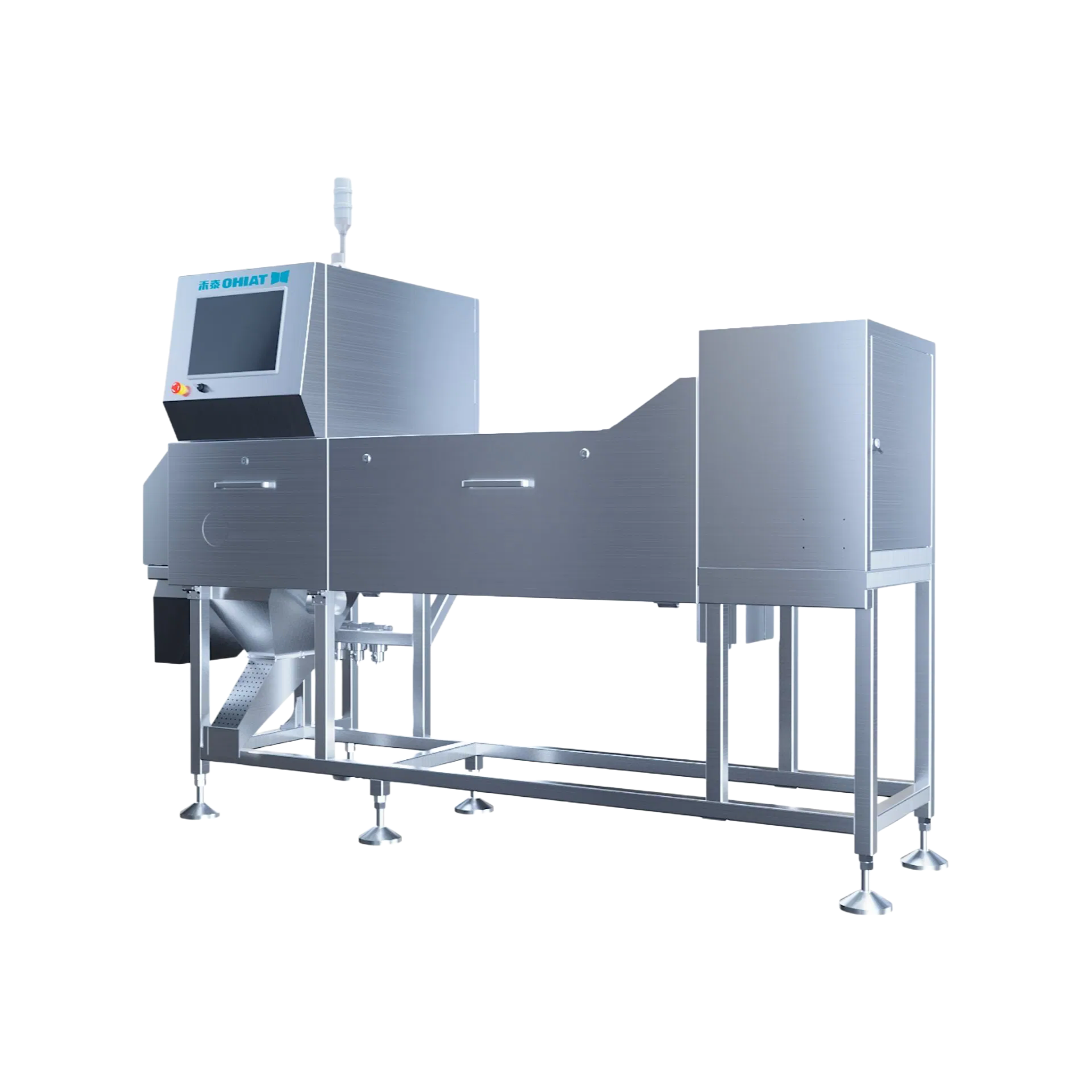 Taiho X-ray Sorting Machine for Halogen-Containing Plastics and Alloy Separation with High Precision