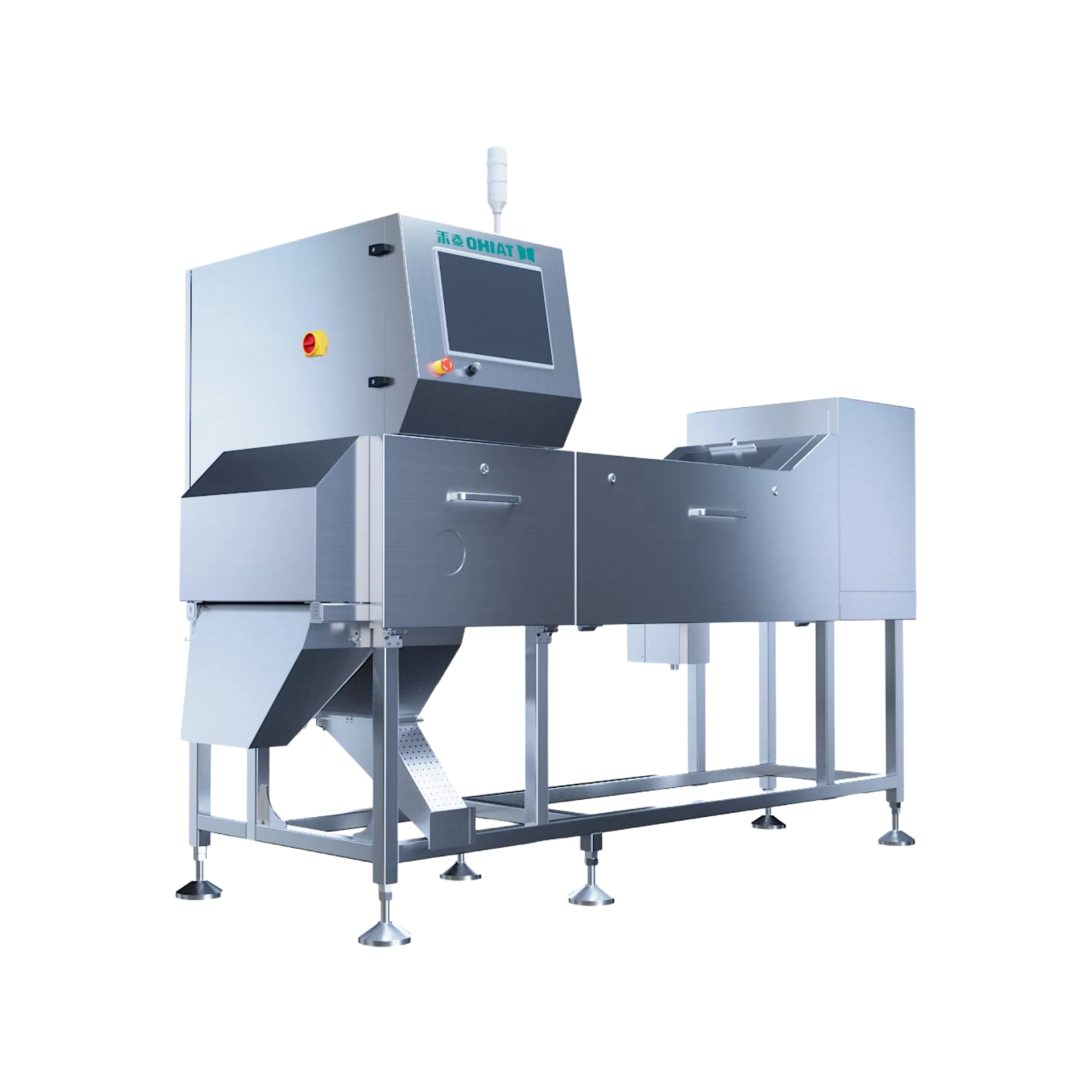 Taiho X-ray Sorting Machine for Halogen-Containing Plastics and Alloy Separation with High Precision