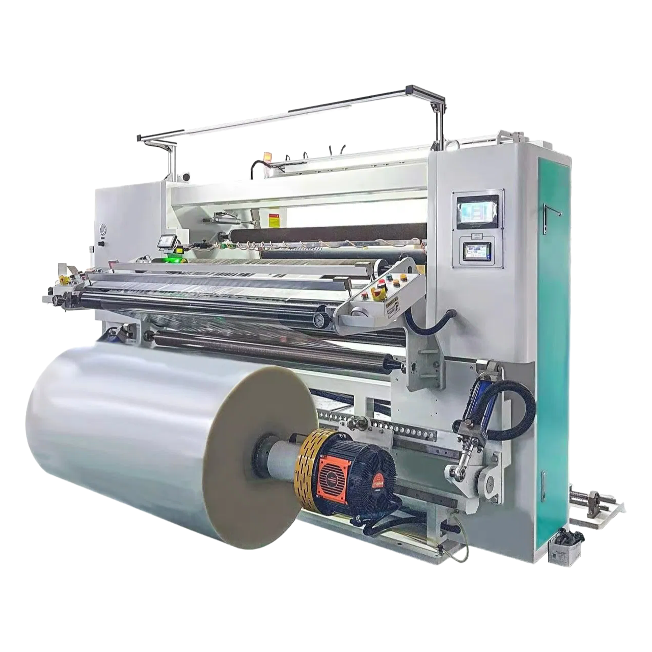 Industrial High-Speed Slitting Machine with Auto Tension Control for Film and Paper Processing