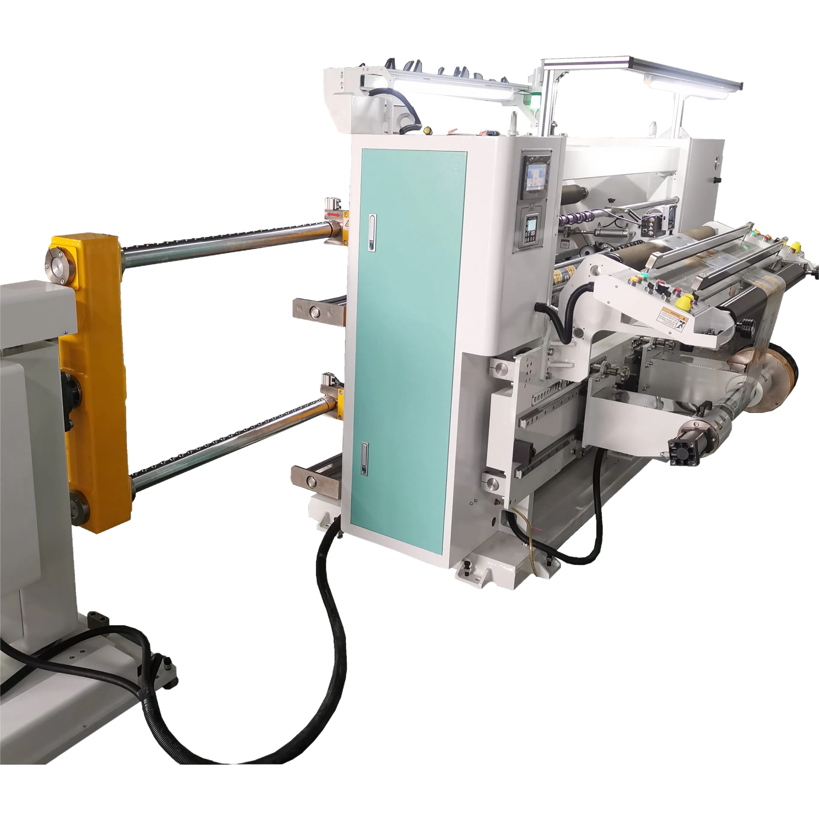 Industrial High-Speed Slitting Machine with Auto Tension Control for Film and Paper Processing