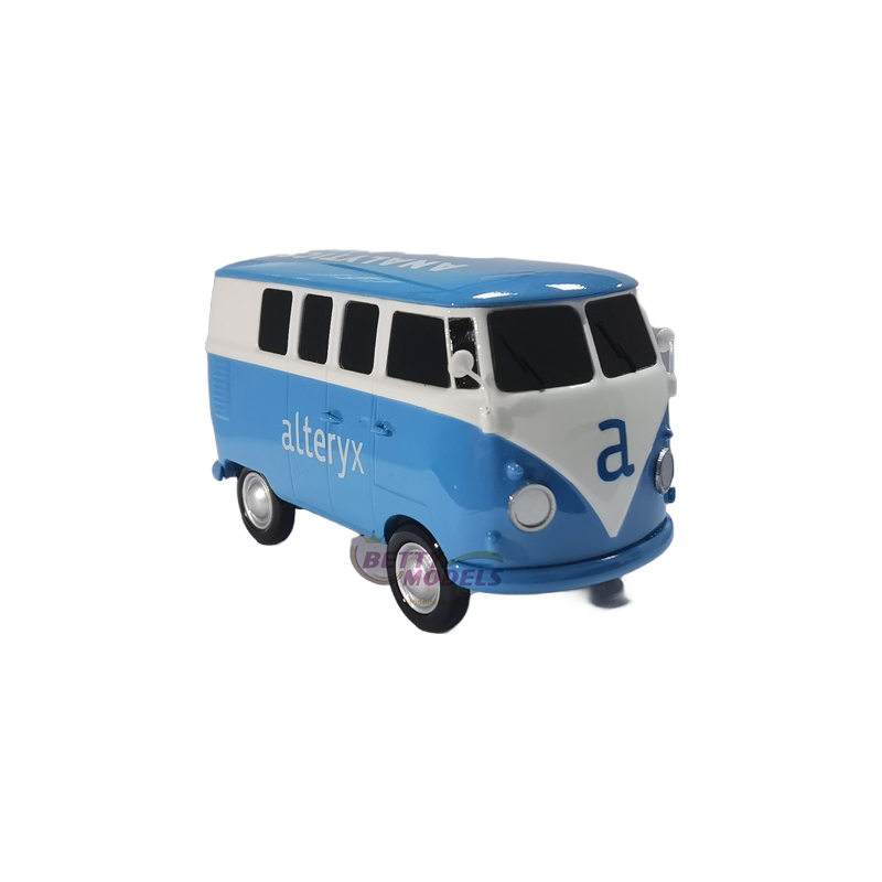 Custom Handcrafted Vintage Volkswagen T1 Bus Scale Model - Premium Collectible Car Replica
