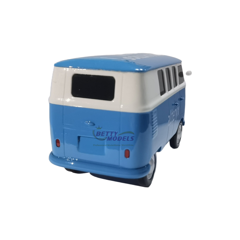 Custom Handcrafted Vintage Volkswagen T1 Bus Scale Model - Premium Collectible Car Replica