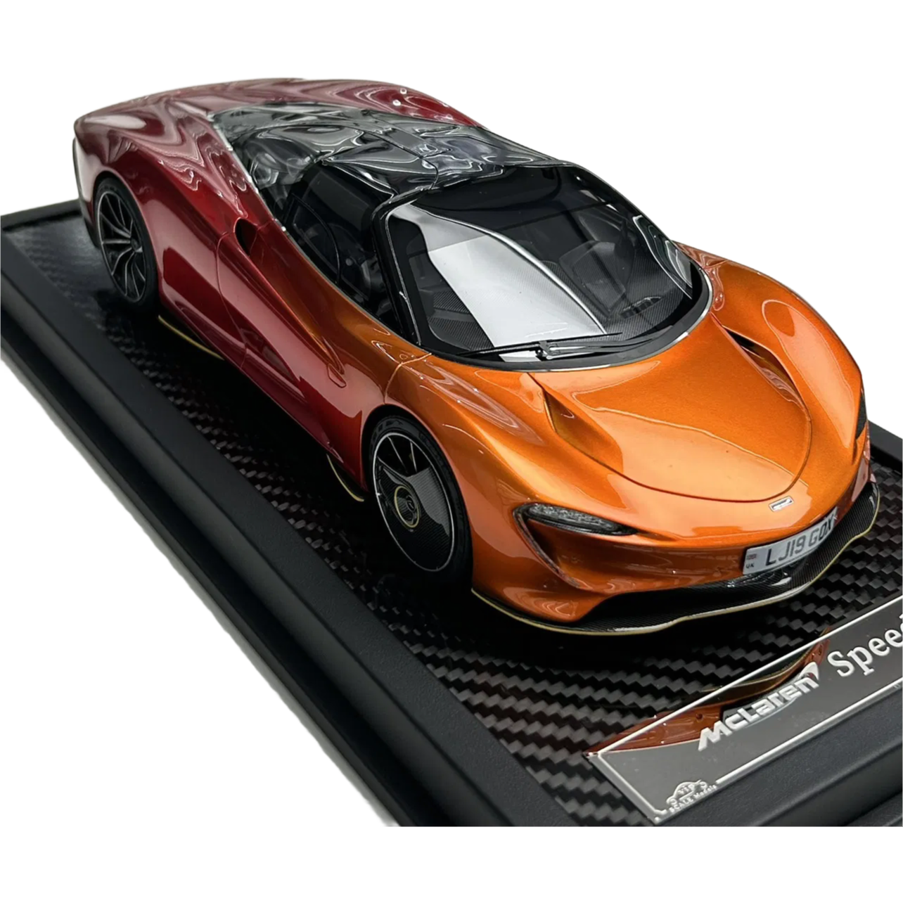 1/18 McLaren Speedtail Resin Car Model - Premium Collectible Handmade Replica