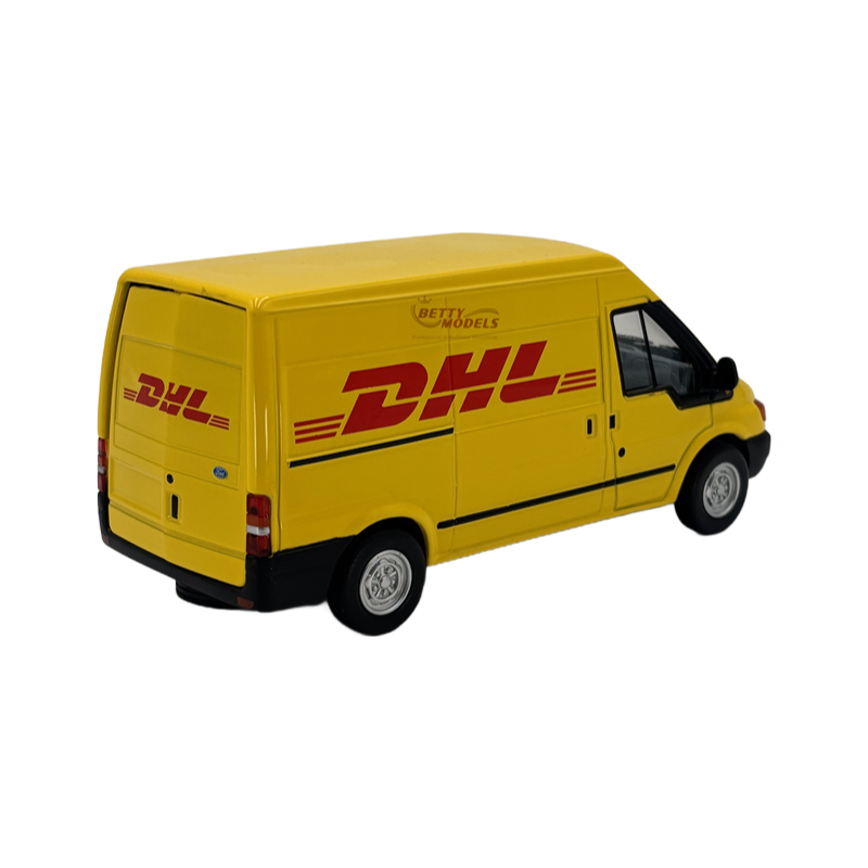 DHL Van Scale Model Custom Alloy Diecast Car Models for Collectors & Promotions