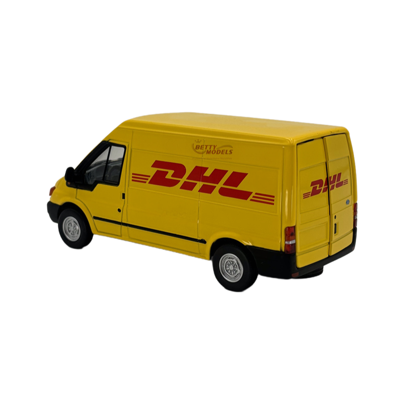 DHL Van Scale Model Custom Alloy Diecast Car Models for Collectors & Promotions